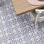 Lillium Blue 30.48 x 30.48cm Self-adhesive Vinyl Floor Tiles Pack 10 (0.93sqm)
