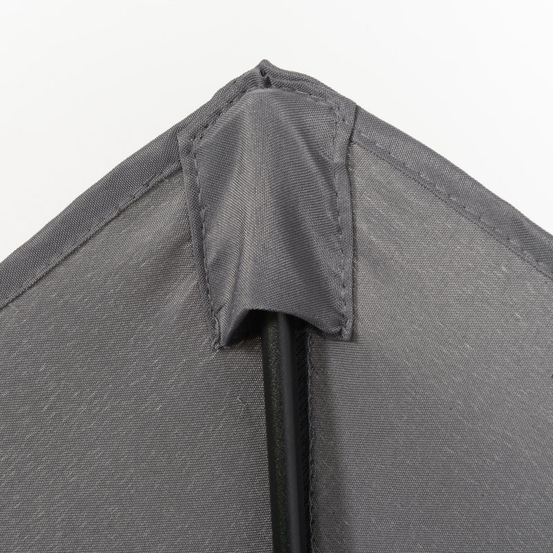 McKenney 196cm Market Parasol, Grey