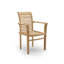 Stackable Outdoor Patio Dining Armchair