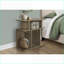 Table basse moderne en bois avec 6 tablettes ouvertes, table de bout polyvalente pour le salon et le couloir-413891338