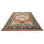 Tapis Oushak en laine noué à la main 9 pi 3 po x 12 po