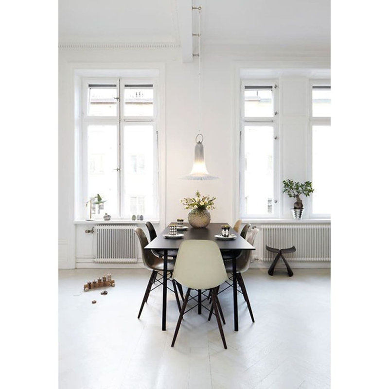 Mid Country Modern Molded Shell Designer Assemble Plastic Chair Side No Arms Wheels Armless Wooden Eiffel for Dining Room Bedroom Kitchen