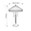 Kacey Resin Table Lamp