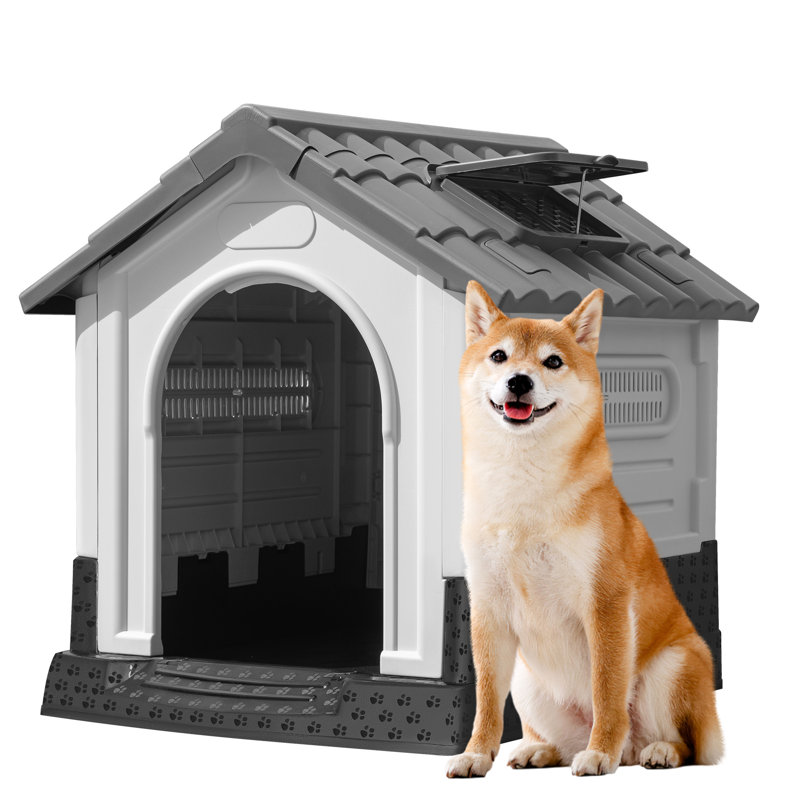 Niche pour chien Deroe, H 30,1 po x l 25,2 po x P 30,5 po