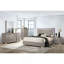 Mobilier de chambre à coucher de style contemporain avec finition UV et commode chromée 1Pc-1115396268