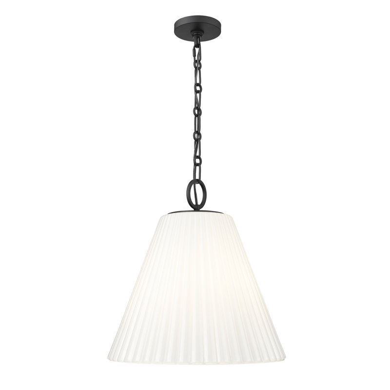 Luminaire suspendu moderne 3 lumières Nady, Noir mat