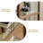 Brown Solid  Wood Display Cases