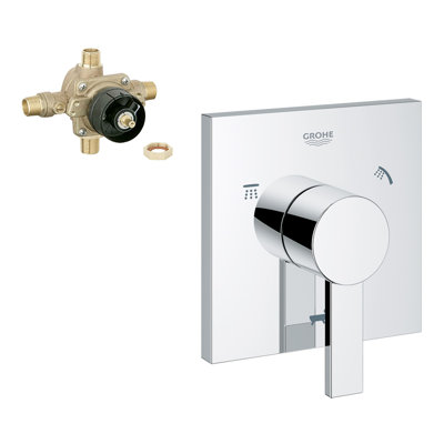 Grohe Allure K19591-29035R-000 Shower/Tub Faucet With Rough-In In Starlight Chrome