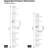 7 Tier Narrow Wall Shelf