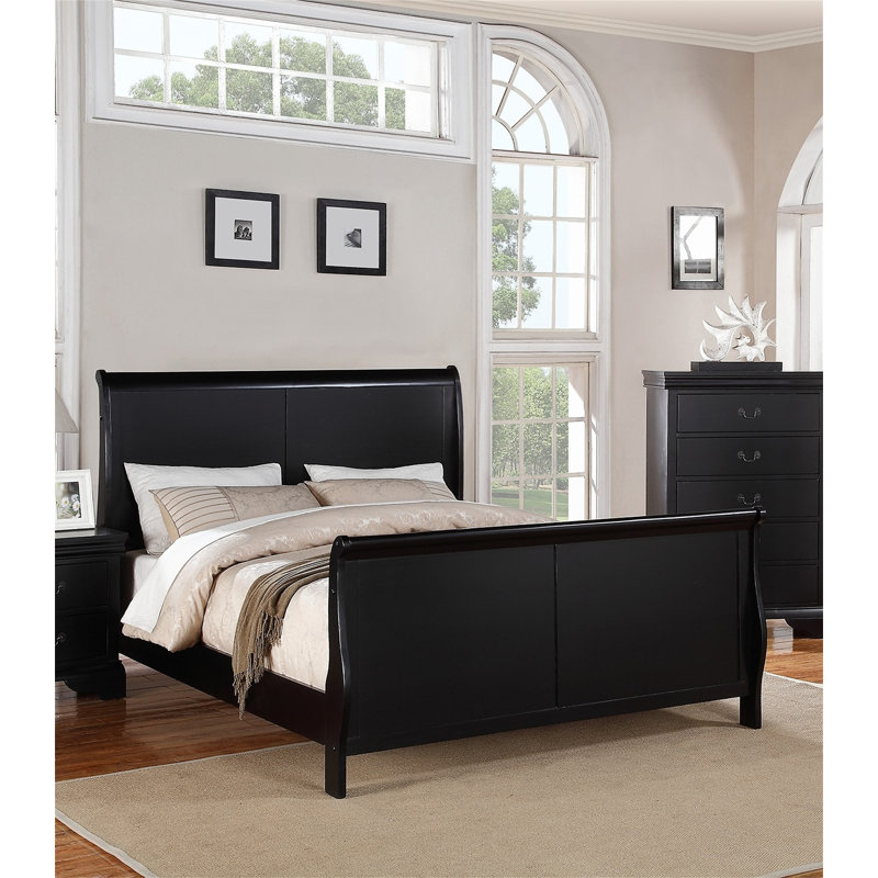Avondale Bed, Twin, Black