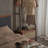 MortiseTenon Coat Rack with Rattan Drawer