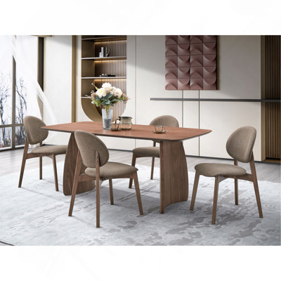 Dining Set 5-Pieces, Wooden, Dining Room Furniture