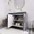 42'' Single Bathroom Vanity with Acrylic Top-70182618