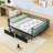 Modern Metal Platform Bed with Built-In Storage Drawers and Guardrails-1360425803-1360425802