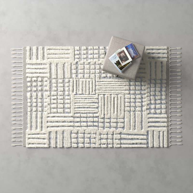 Benjamin Geometric Indoor Rug, Rectangle 4' x 6'