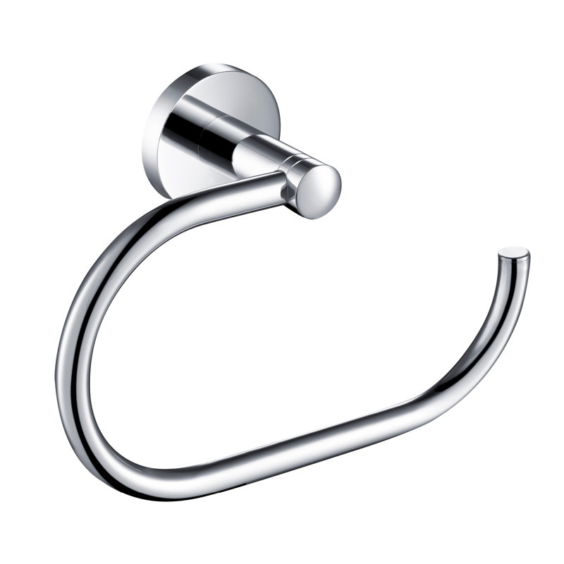 Anneau à serviettes Elie, Chrome