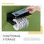 Porte-papier hygiénique en acier inoxydable avec tablette pour téléphone-50949052