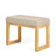 Banc à langer avec cadre en bois et assise moelleuse-102403825