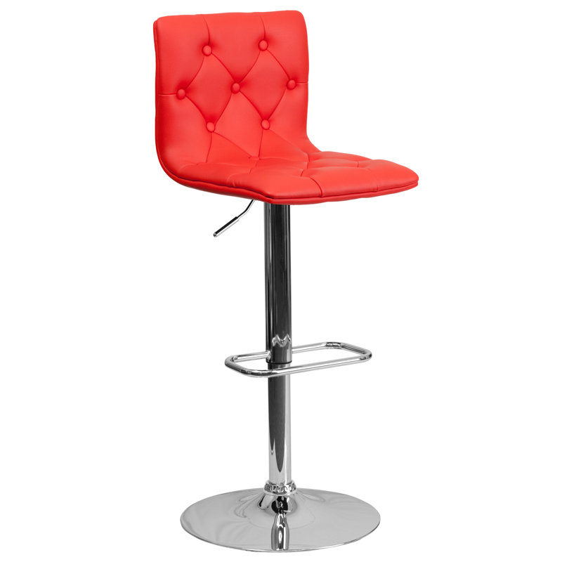 Tabouret de bar Saffo, Rouge