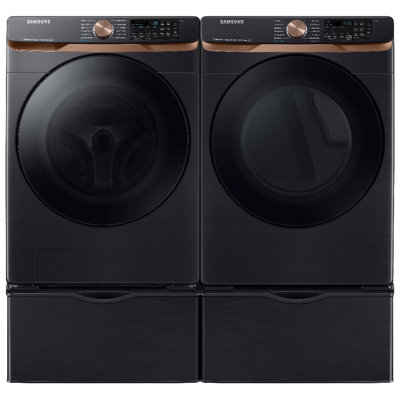 Samsung 5.2 cu. ft. Front Load Washer and 7.5 cu. ft. Dryer with Sensor Dry