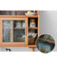 Buffet de rangement à portes vitrées