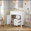 30Inch Bathroom Vanity With Ceramic Sink And 2 Drawers-491100735