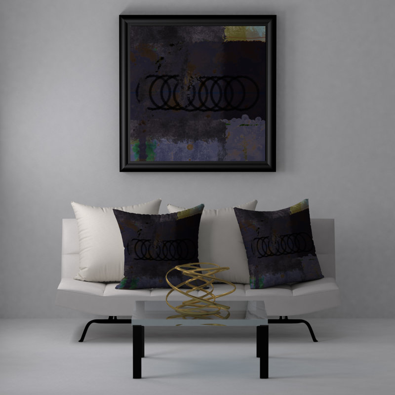  Housse et insert de coussin carré Peak Peak, 24" X 24"