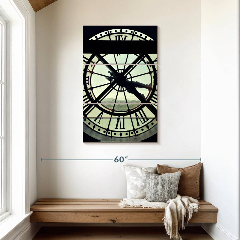 Kerner Musee D'Orsay Clock, 45" H x 28" W