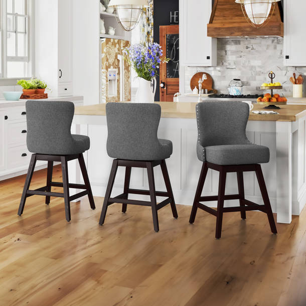 Lark Manor Arabele Swivel 26'' Counter Stool & Reviews | Wayfair