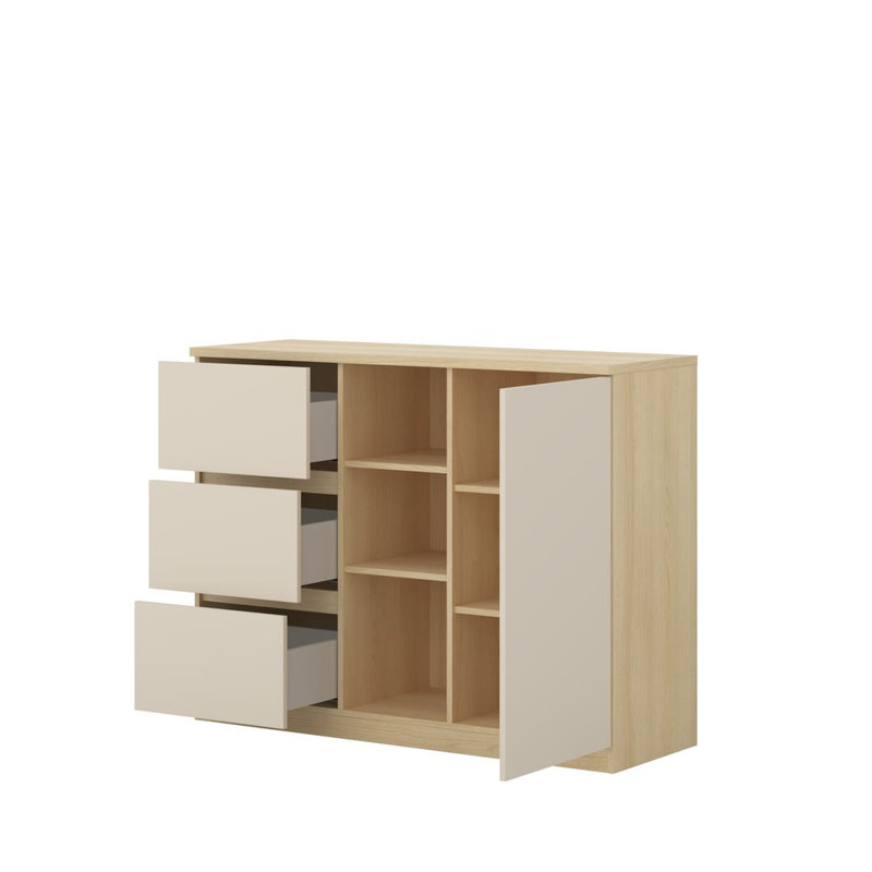120cm W Chest of Drawers, Beige
