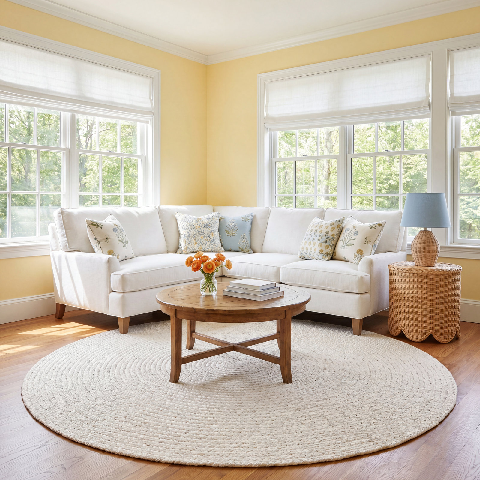 Braided Jute Rug, Round 8'6"