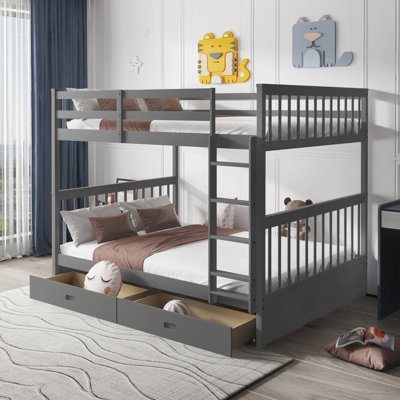 Feodosij Full Over Full Standard Bunk Bed by Harriet Bee by Harriet Bee