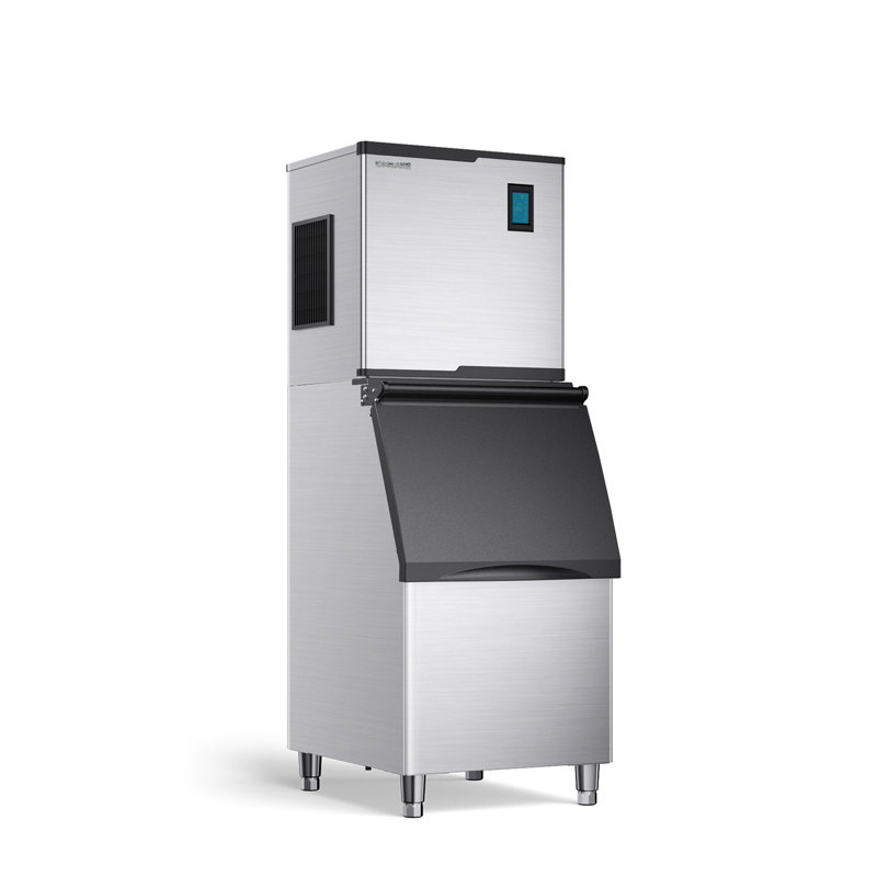 IceOrbit Coolake Commercial Ice Maker Machine 550lbs/24h With 360lbs Storage, 22 Inch Stainless Steel Ice Maker For Business Restaurant Cafe, Updated Antiscaling Filter, Doe Etl Listed