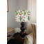 Watercolour Christmas Pattern 25cm H Cotton Drum Lamp Shade ( Uno )