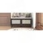 Banc d'entrée en rotin avec rangement Boho-1284938399