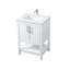 Ensemble de meuble-lavabo simple 24 po Everett-1891073326