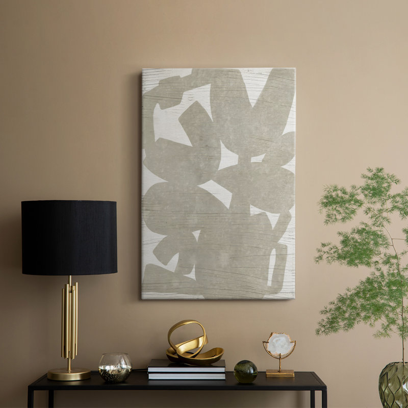 Bouquet de papier abstrait II - Cavas enveloppés de galerie, H 18 po x l 12 po