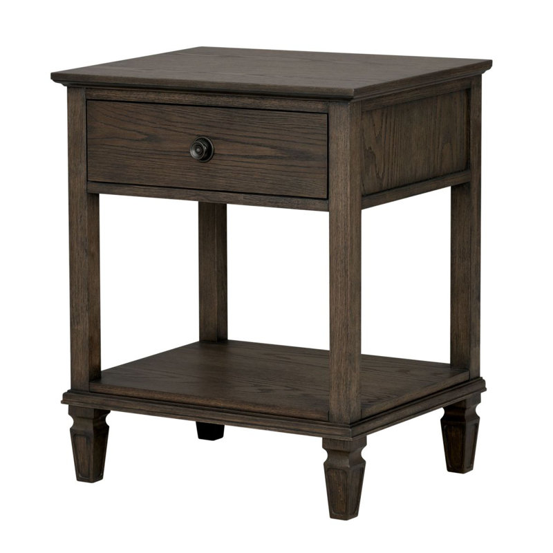Table de chevet Victoria, Brun