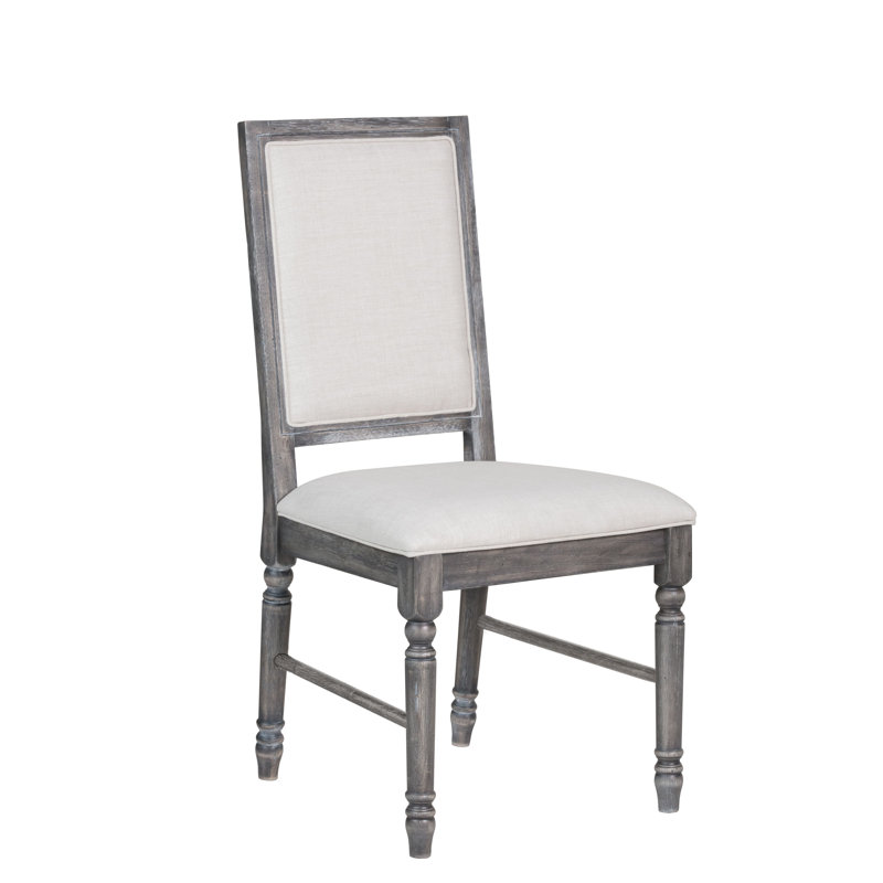 Mendota upholstered dining chairs,dining room chairs,side chairs,kitchen chairs, Weathered Gray