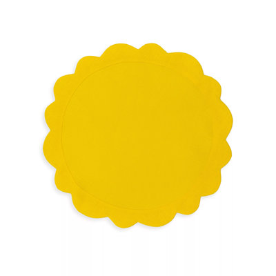 Sunflower Scallop Placemat