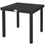 Table d'appoint de patio, table de bout de patio extérieur, meubles de véranda de table de salle à manger pour le jardin près de la piscine