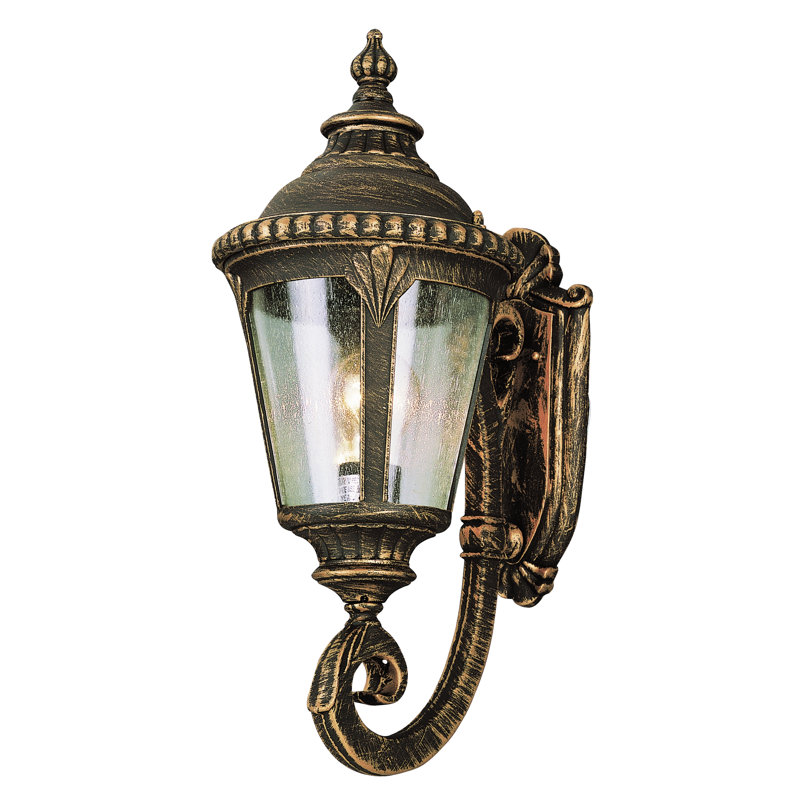 Robertson Aluminium Wall Light, Rust, 25" H x 9.5" W x 13.5" D