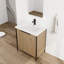 Meuble-lavabo simple 30 po avec plateau en résine