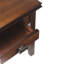 Artisan 21"W Solid Wood Transitional Square End Table with Drawer and Tapered Legs-96862753-3926836
