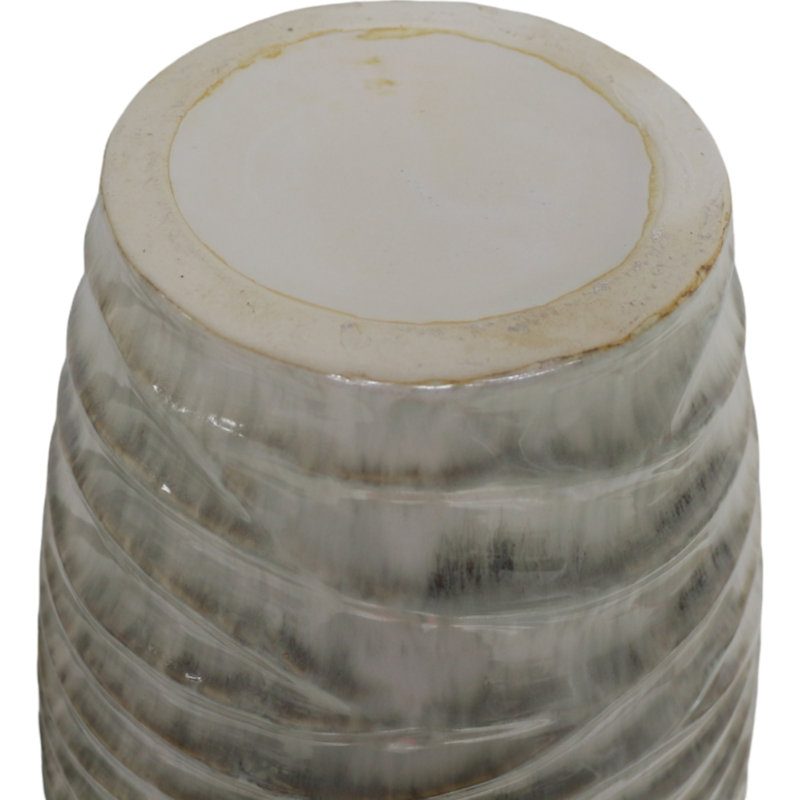 Grand vase en céramique Kasea Sculptural, H 30 po x l 10 po x P 10 po