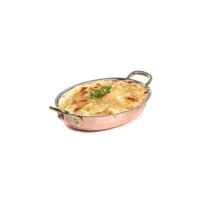 Gracie Oaks Ronaldo Round Casserole Bakeware