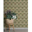 Papier peint damassé maj Taupe-583430068
