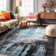Milroy Abstract Machine Woven Polypropylene Area Rug