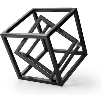 Metal cube decoration