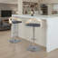 Tabouret de bar réglable Laurenzio avec repose-pieds arrondi en T-758589269-758589275